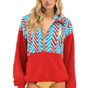 Aviator nation size M NWT geo zig